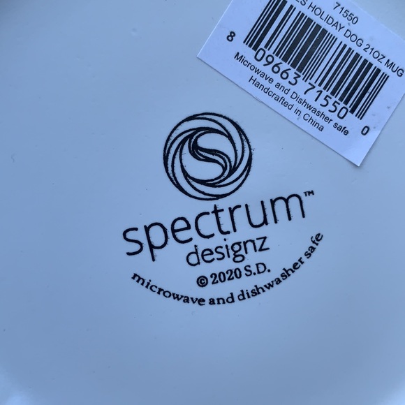 New Pug Holiday ceramic large coffee mug - Picture 6 of 6